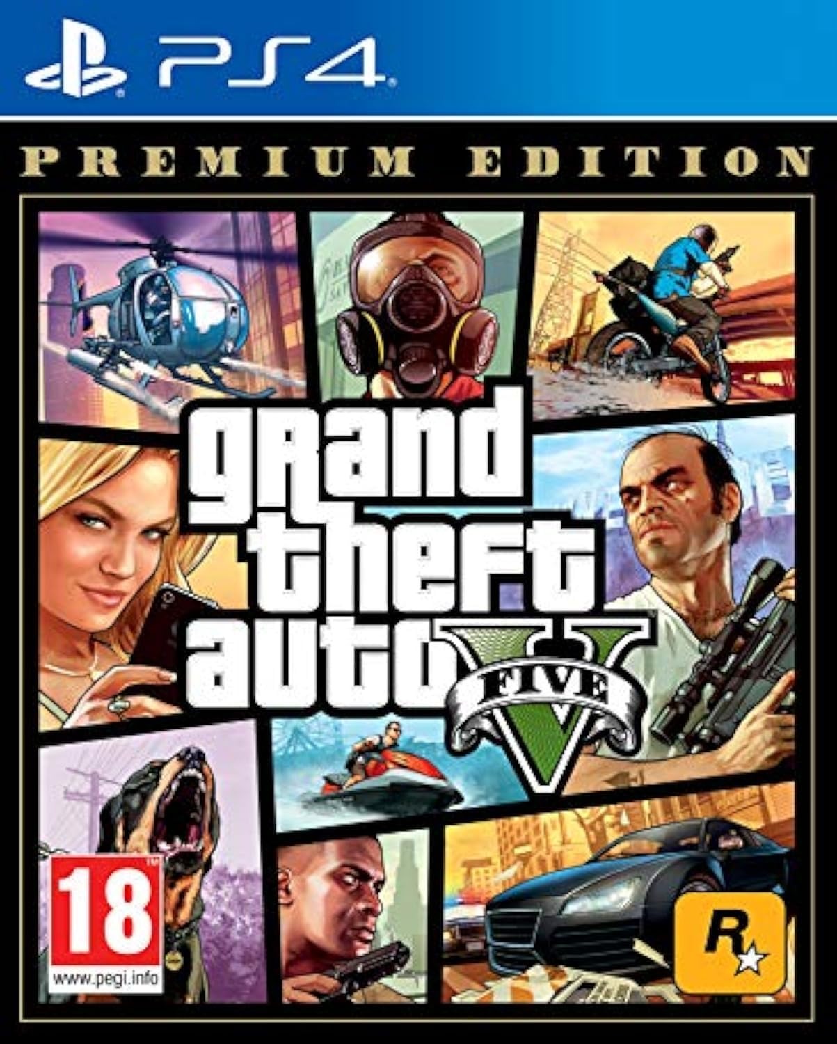 JGO. PS4 GTA V EDITION PREMIUM